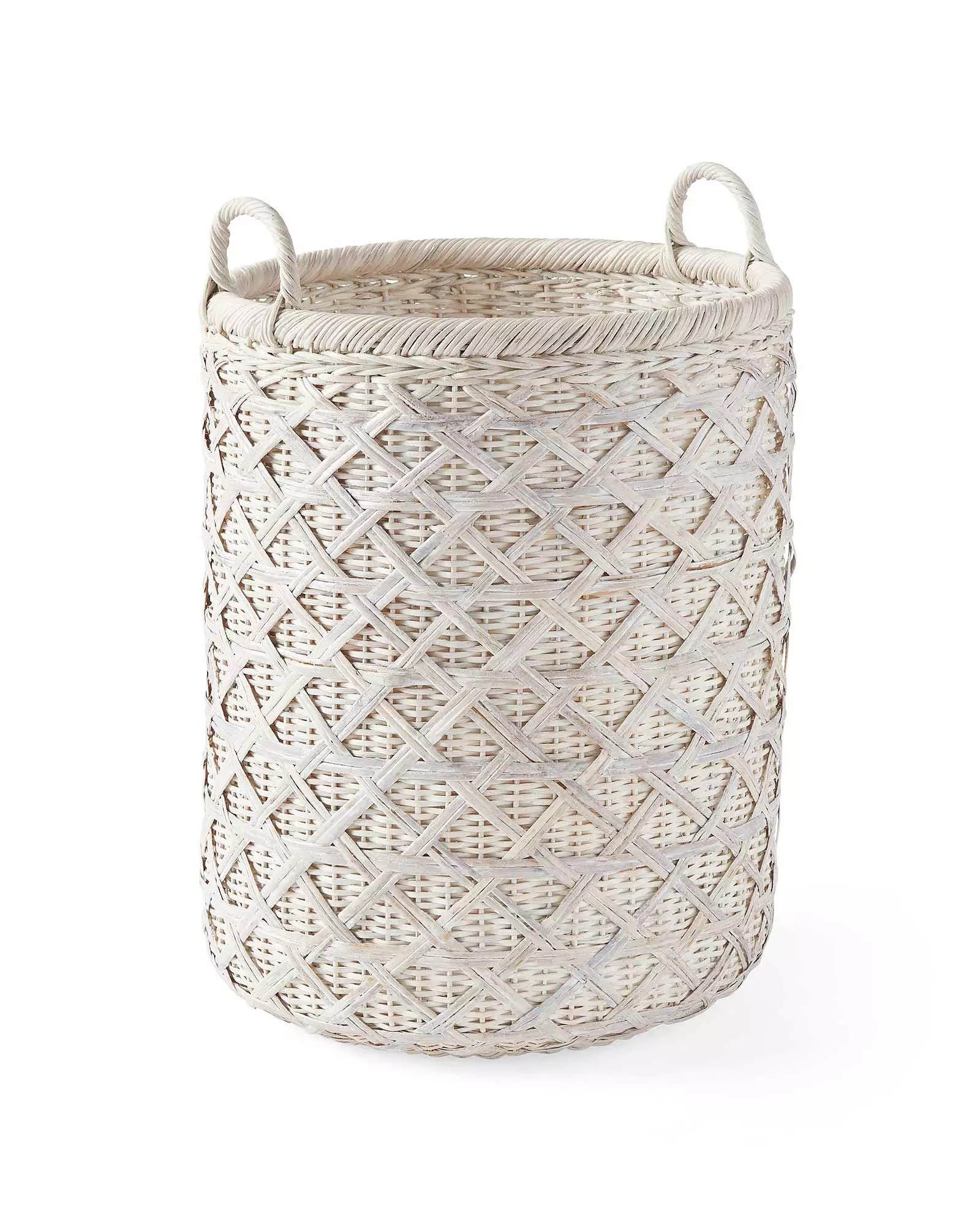 Sag Harbor Rattan Basket - Tall | Serena and Lily