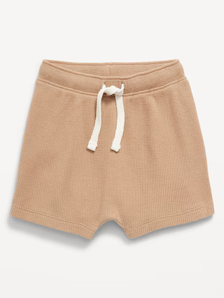 Waffle-Knit Pull-On Shorts for Baby | Old Navy (US)