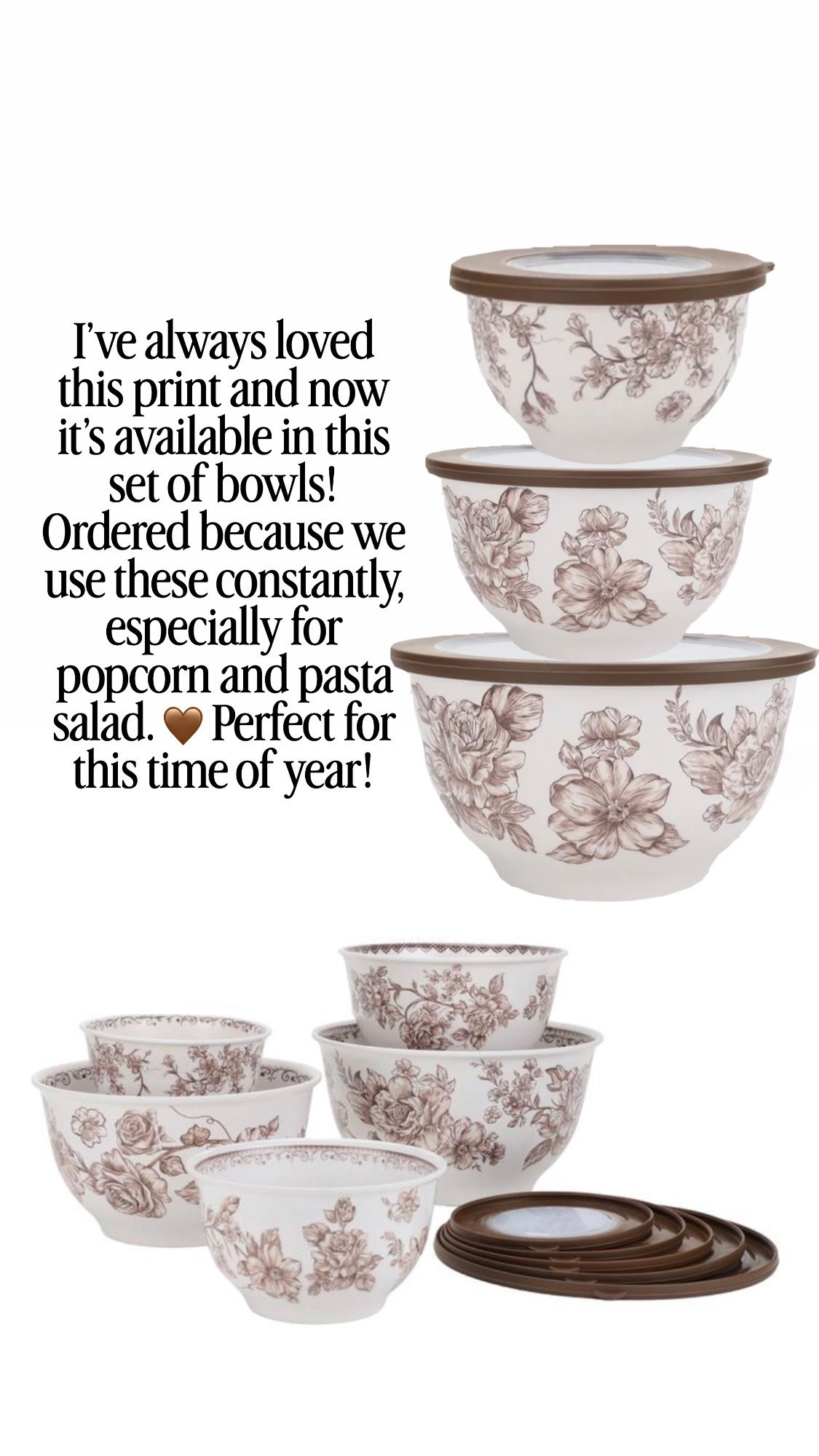 This Pioneer Women Agatha line @Walmart is 🫶🏼 Ordered these new bowls!’ The kids love to use them for popcorn ￼

#LTKHome #LTKSeasonal #LTKfoodie