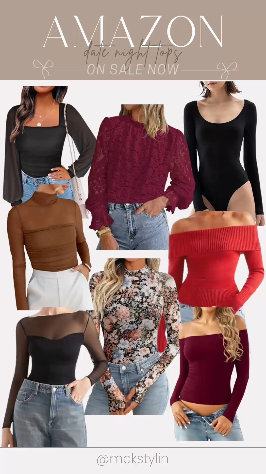 My favorite date night tops from Amazon on deal now  

#LTKSaleAlert