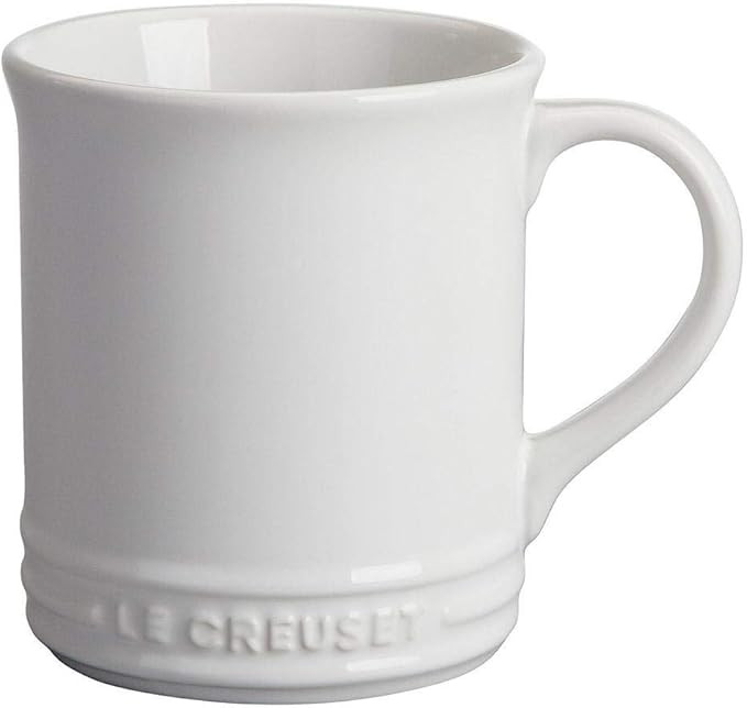 Le Creuset Stoneware Vancouver Mug, 14 oz., White | Amazon (US)