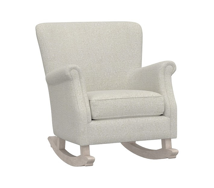 Minna Small Spaces Rocking Chair & Ottoman | Pottery Barn Kids