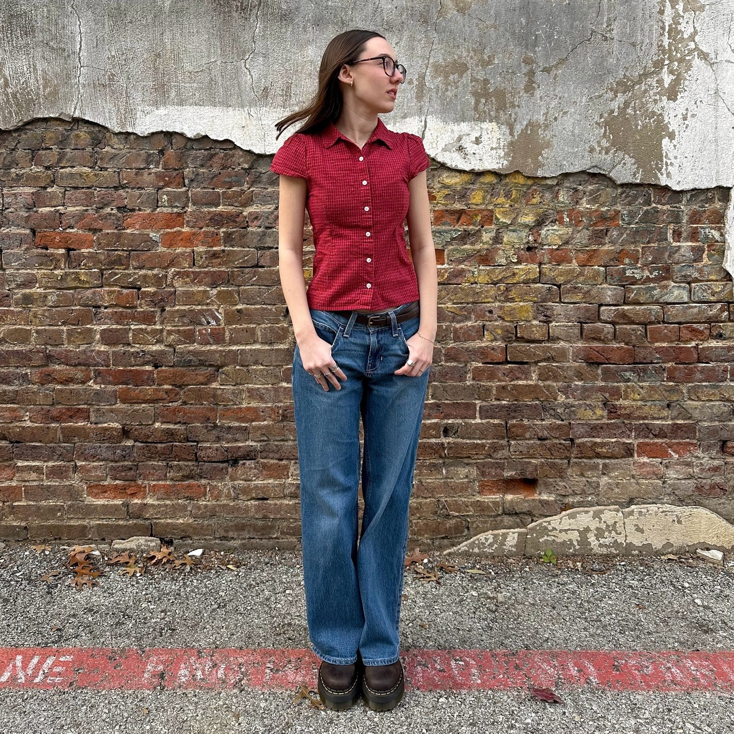 outfit 1
shirt: brandy melville
jeans: hollister 
shoes: dr martens
belt: brandy melville

outfit 2
hoodie: hollister
shirt: hollister
jeans: a&f
shoes: adidas

outfit 3
shirt: aerie
biker shorts: aerie