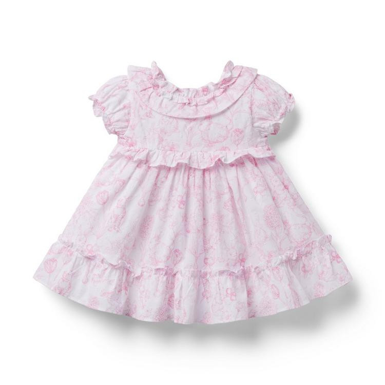 Baby Bunny Toile Dress | Janie and Jack
