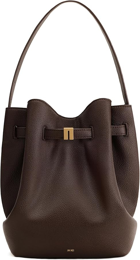 JW PEI Women's Clara Lock Accent Bucket Shoulder Bag | Amazon (US)
