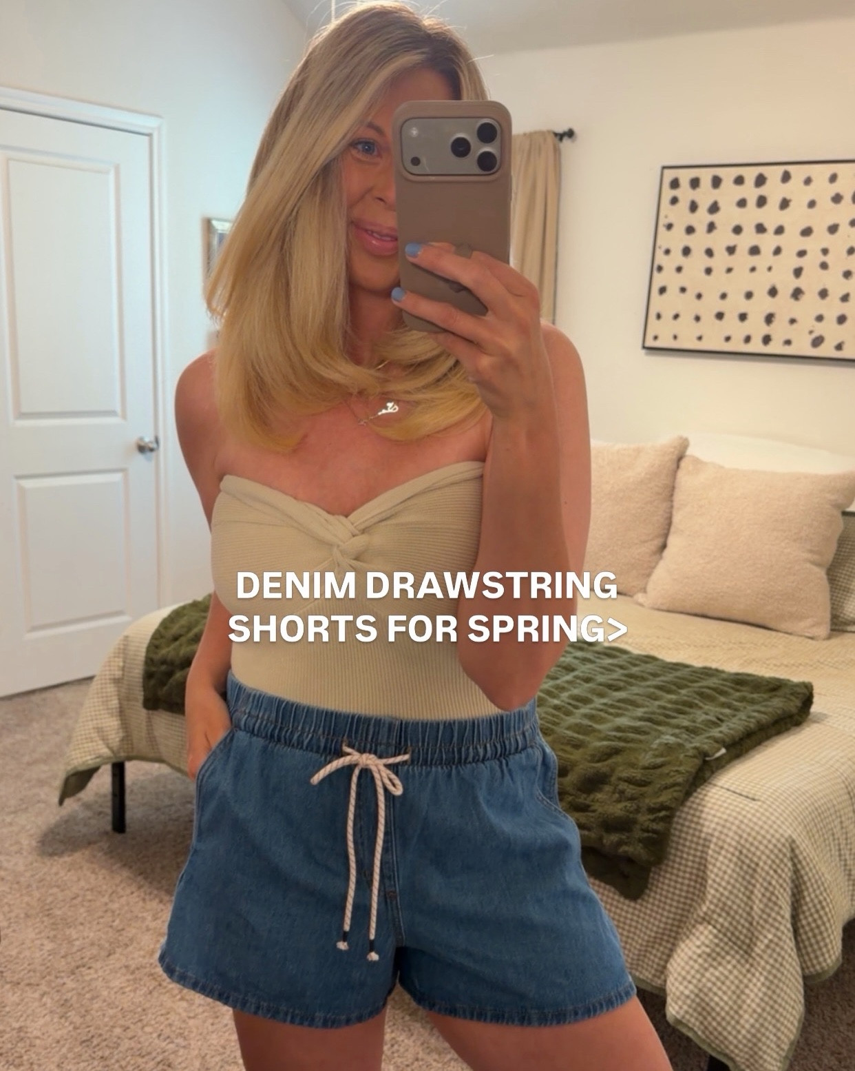Obsessed!!!!!!

Wearing these all spring and summer long! 🫶🏼

#ootd #style #momstyle #shorts #drawstringshorts

#LTKmomlife #LTKootd #LTKSeasonal