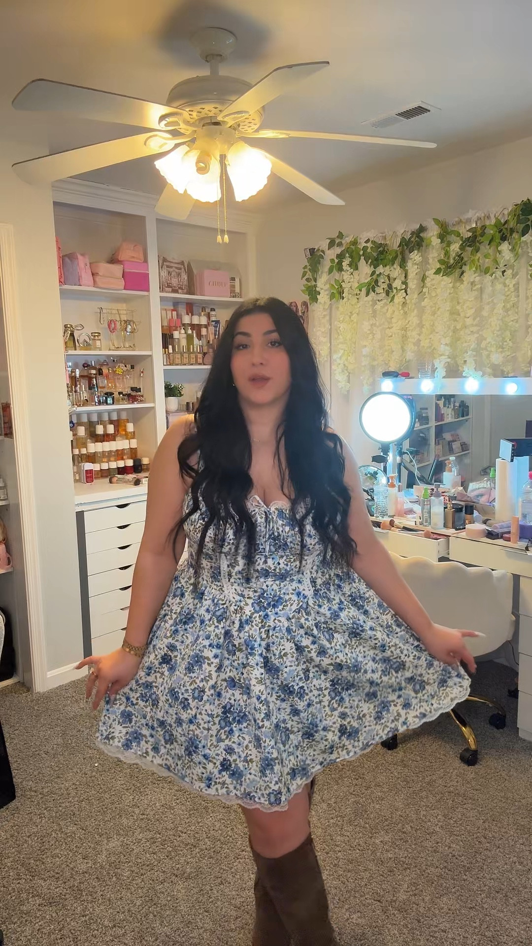 Feelin myself in my target dress with the perfect suede boots!! So ready for spring!! 

#LTKootd #LTKSpringSale #LTKMidsize