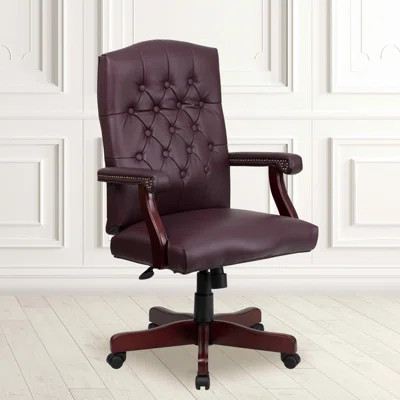 Executive Swivel Office Chair with Arms | Wayfair North America