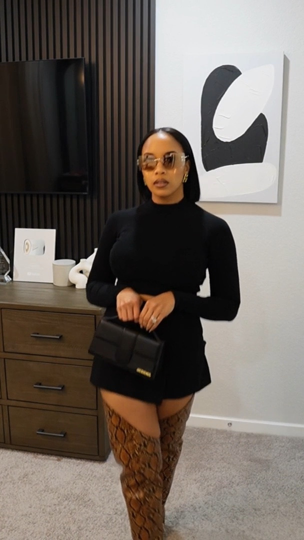 Date night style inspo! These boots are such a statement piece! Love spicing up an all black outfit🖤

#LTKgrwm #LTKValentine #LTKdayinmylife