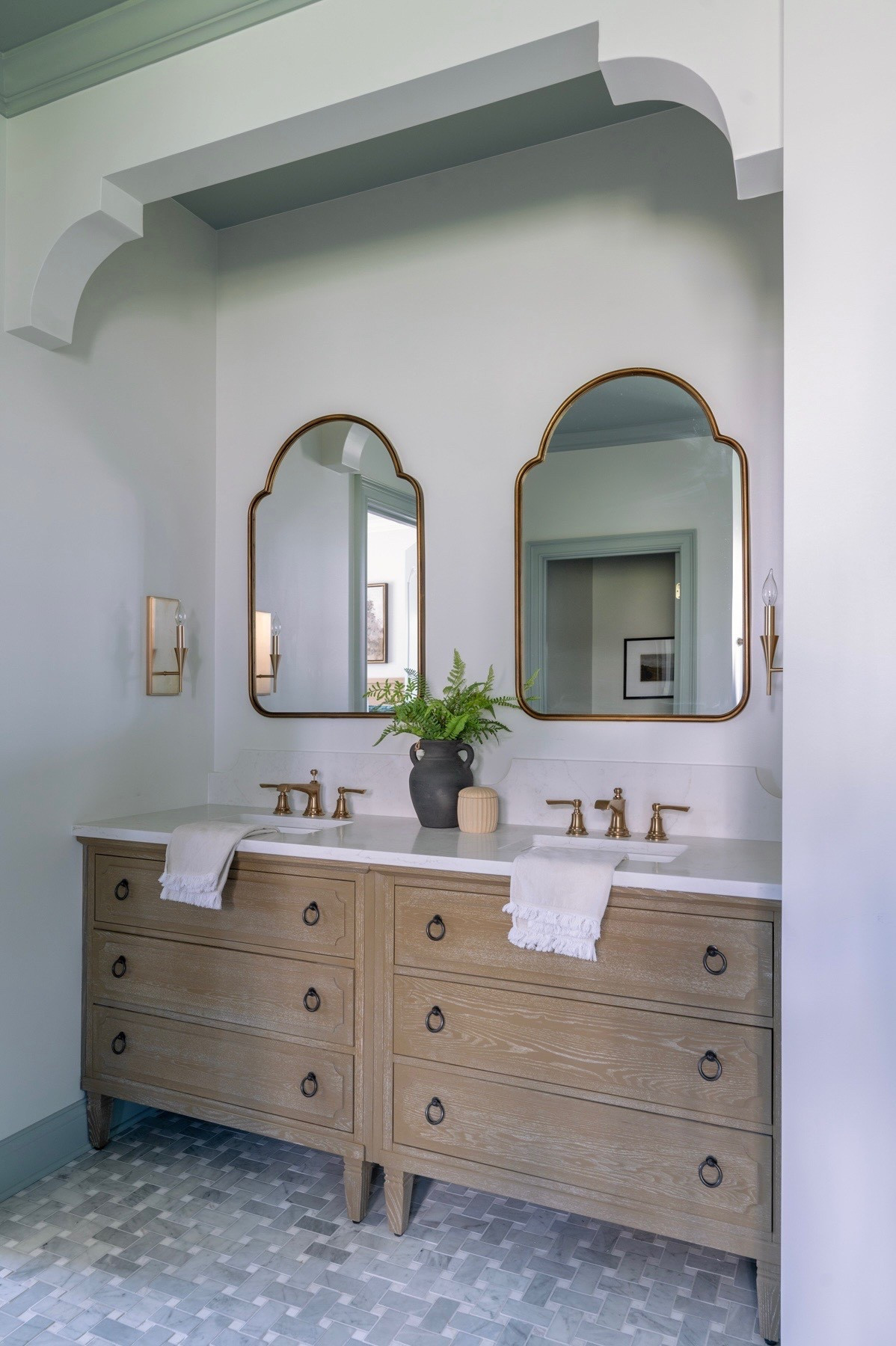 Mirrors can make a statement and finish off any bathroom space, here are some of our top picks! 