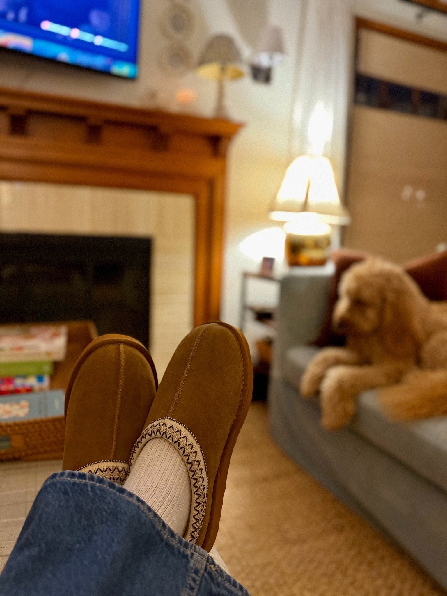 These real leather and shearling slippers are an amazing price and super comfy. I only want real leather and fur slippers because otherwise they get stinky! These will last for years! They are definitely going to sell out soon though!

#LTKSeasonal