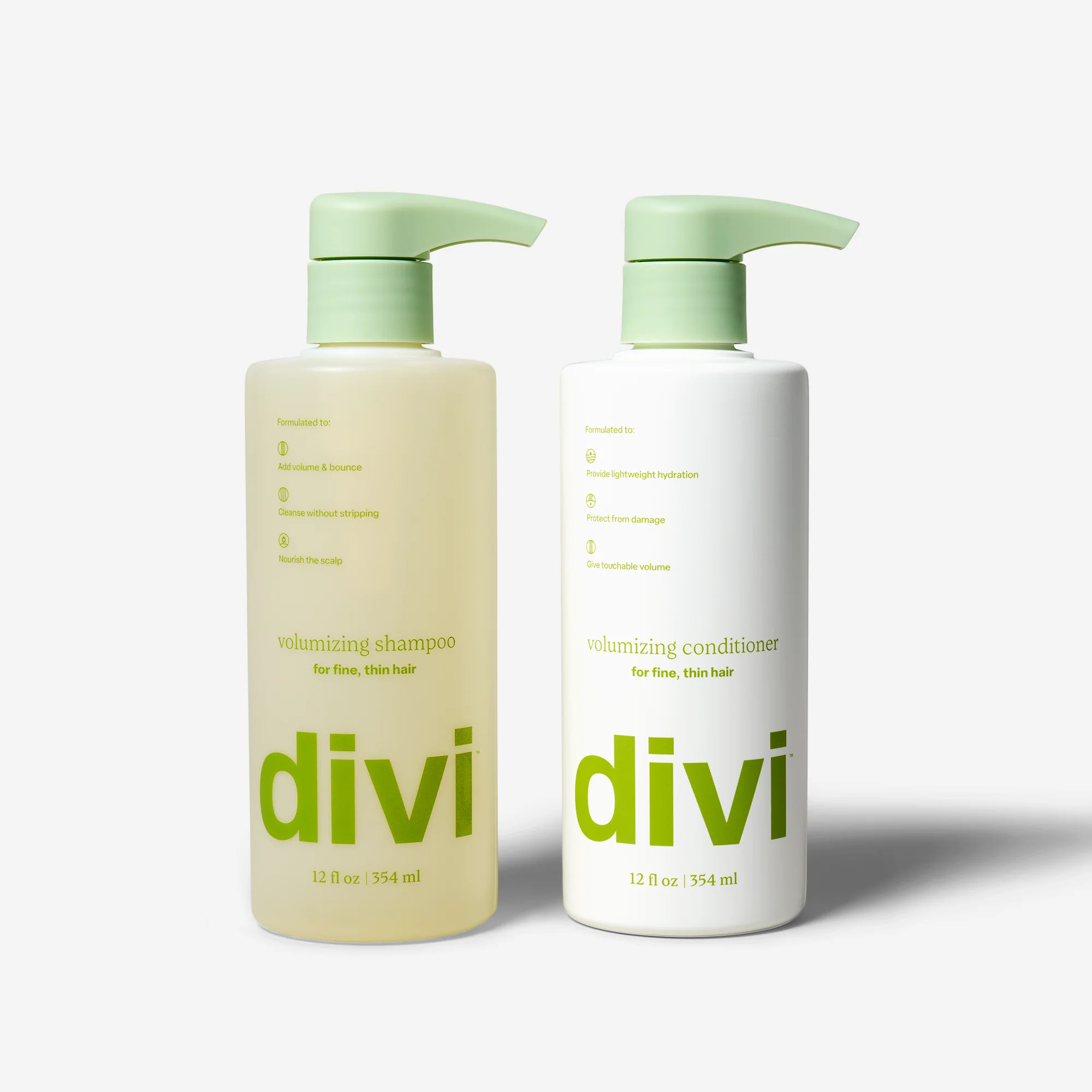 Divi Volumizing Shampoo & Conditioner | Volumize Fine, Thin Hair | Divi Official LLC