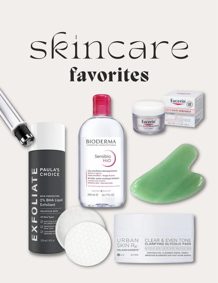 My favorite skin care products… Gua sha, Micellar water, Salicylic acid...

#LTKunder100 #LTKunder50 #LTKbeauty