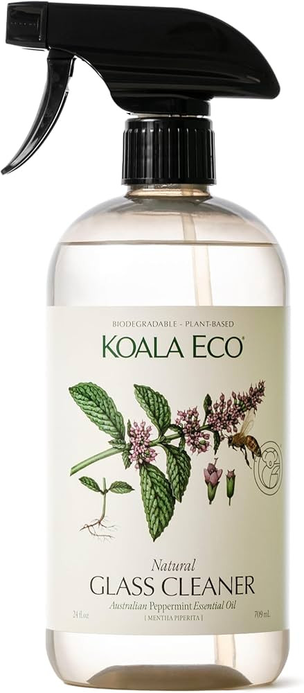 Koala Eco Glass Cleaner - with Australian Peppermint Essential Oil - 16oz | Amazon (US)