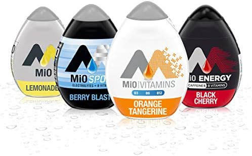 MiO Sugar-Free Versatile Fruit Variety Naturally Flavored Liquid Water Enhancer 4 Count 1.62 fl o... | Amazon (US)