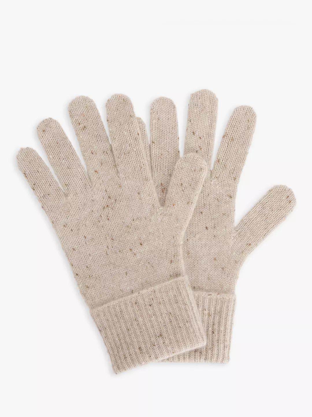 John Lewis Pure Cashmere Gloves, Toast | John Lewis (UK)