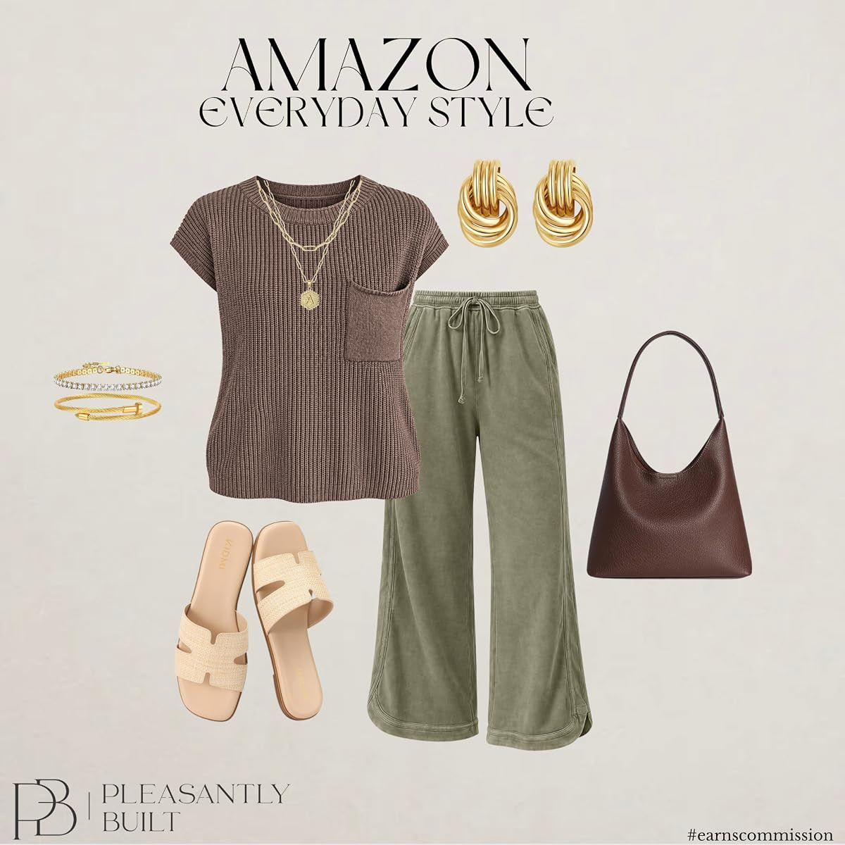 I love these comfy pieces for everyday wear. Great finds on Amazon! #amazonfashion #amazonstyle #amazonwomen #pleasantlybuilt 

 #LTKootd #LTKmomlife #LTKWorkwear