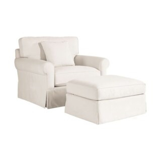 Baldwin Upholstered Club Chair & Ottoman | Ballard Designs, Inc.