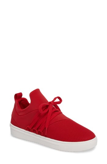 Women's Steve Madden Lancer Sneaker, Size 5.5 M - Red | Nordstrom
