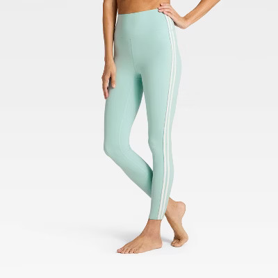 Women's Everyday Soft High-Rise Piped 7/8 Leggings - All In Motion™ | Target