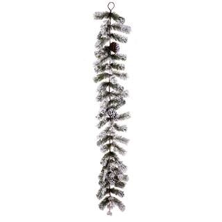 6ft. Flocked Pine Garland by Ashland® | Michaels Stores