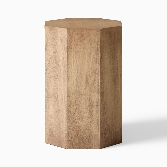 Natural Rustic Wood Plant Stands | West Elm (US)