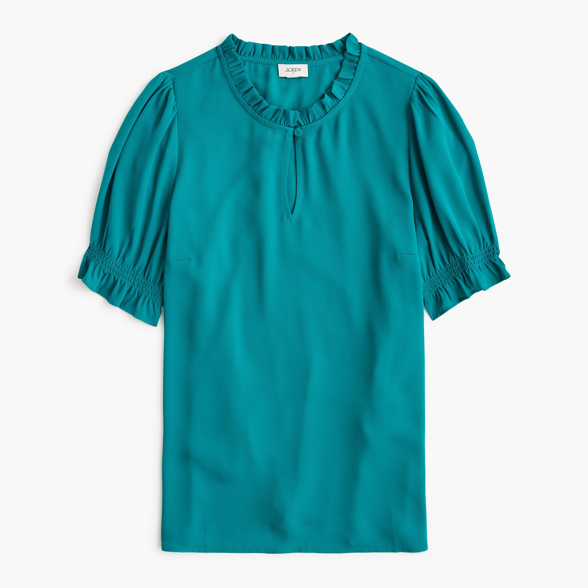 Ruffleneck top | J.Crew Factory