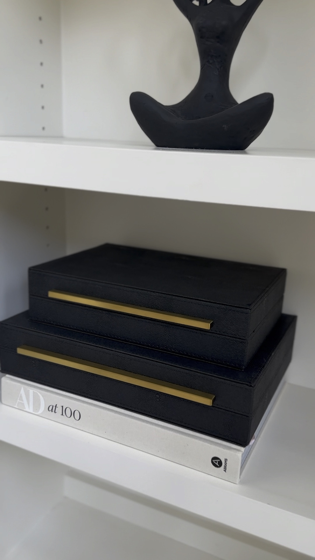 Hide your remotes in style. I love how these look  