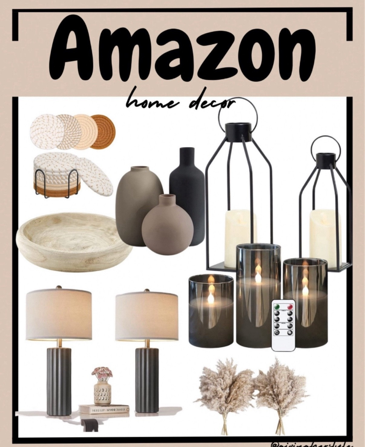 Amazon home, modern organic home decor, living room decor, bedroom decor, throw pillows, Amazon furniture, vases, textured home decor, boho home decor, moody home, mood board, living room mood board, home mood board, modern farmhouse, French country, organic modern, dark home decor, fall home decor, home design, interior design 

#LTKHome #LTKFindsUnder50 #LTKFindsUnder100