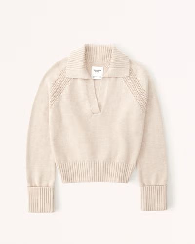 Notch-Neck Sweater | Abercrombie & Fitch (UK)