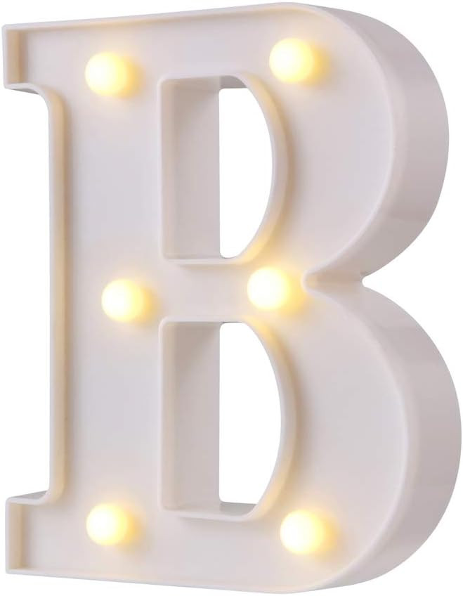 LED Marquee Letter Lights, 26 Alphabet Light Up Letters Sign Perfect for Night Light Wedding Birt... | Amazon (US)