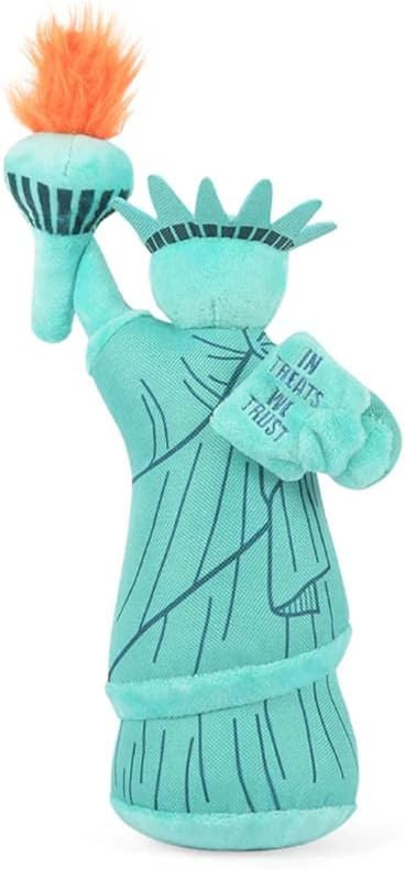 P.L.A.Y. Cute Plush Dog Toys - Totally Touristy Landmark Themed Durable Squeaker Toy, Great for P... | Amazon (US)