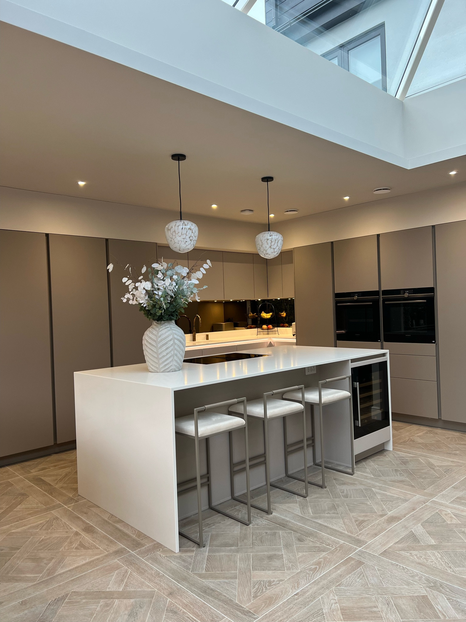 By_Crea barstools in my open plan kitchen! The stools are fully customisable so you can match to your own kitchens colour scheme! My discount code is LOUISESHIP22

#LTKSeasonal #LTKxPrime #LTKhome