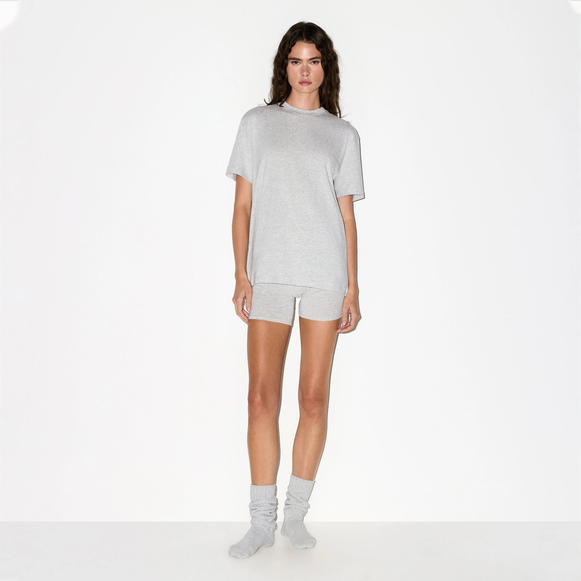 SKIMS T-Shirt | Grey | Medium | Boyfriend | SKIMS (US)