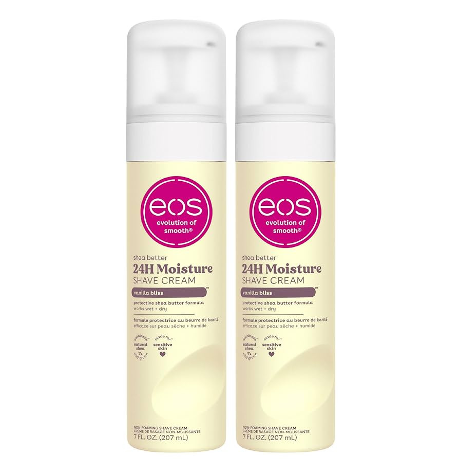 eos Shea Better Women's Shave Cream- Vanilla Bliss, Shea Butter Skin Care, Shaving Cream for Wome... | Amazon (US)