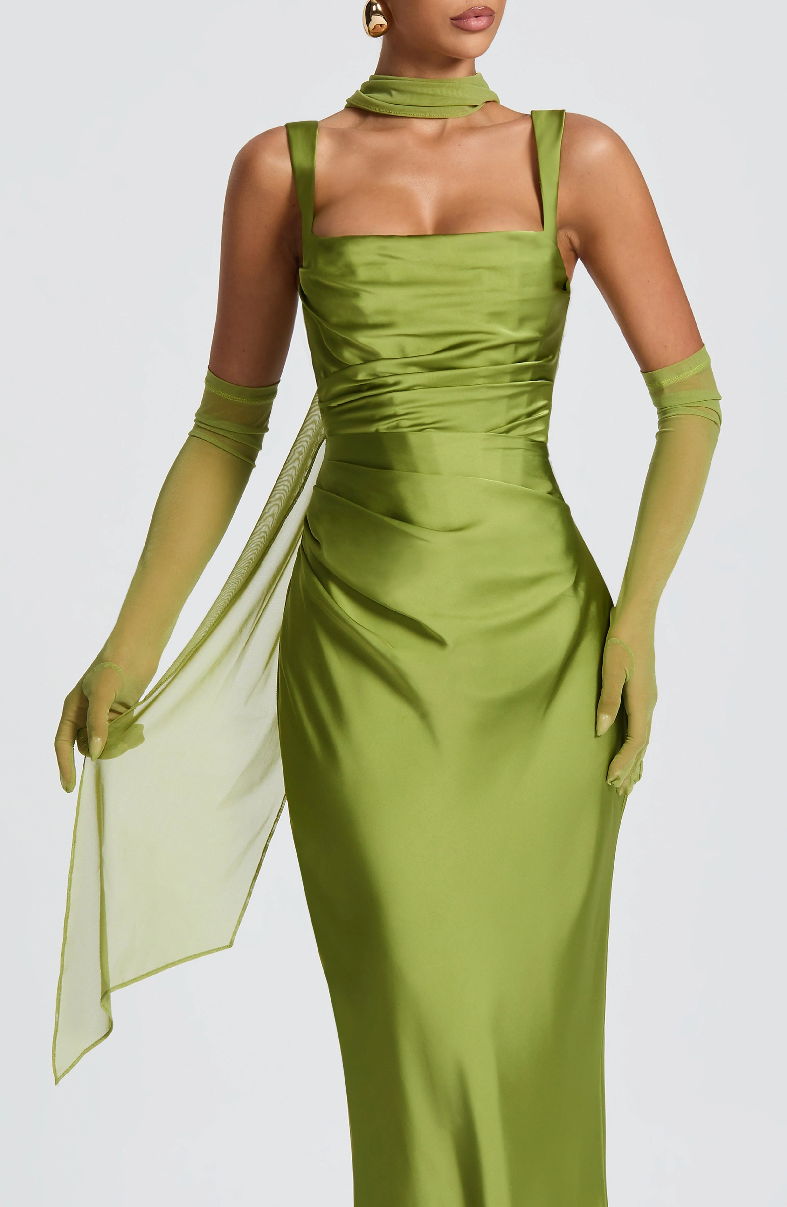 Ayla Scarf - Olive | Babyboo (global)