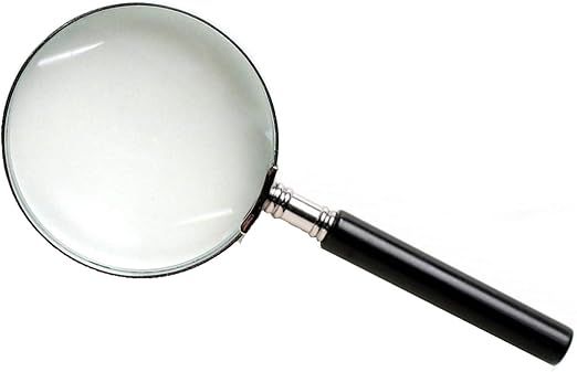 Insten Magnifying Glass 5X, Crystal Clear 3" Lens Handheld Magnifier for Book, Maps, Classroom Sc... | Amazon (US)