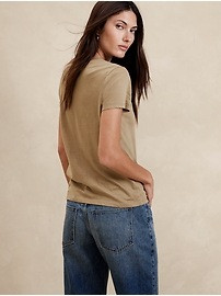 SUPIMA® Crew-Neck T-Shirt | Banana Republic (US)