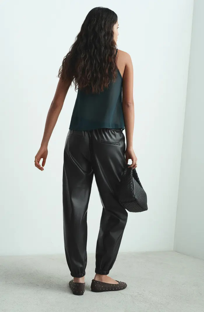 Faux Leather Jogger Pants | Nordstrom