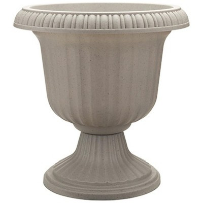 Southern Patio 19-Inch Utopian Urn Planter Pot for Outdoor Patio Garden, Stone | Target