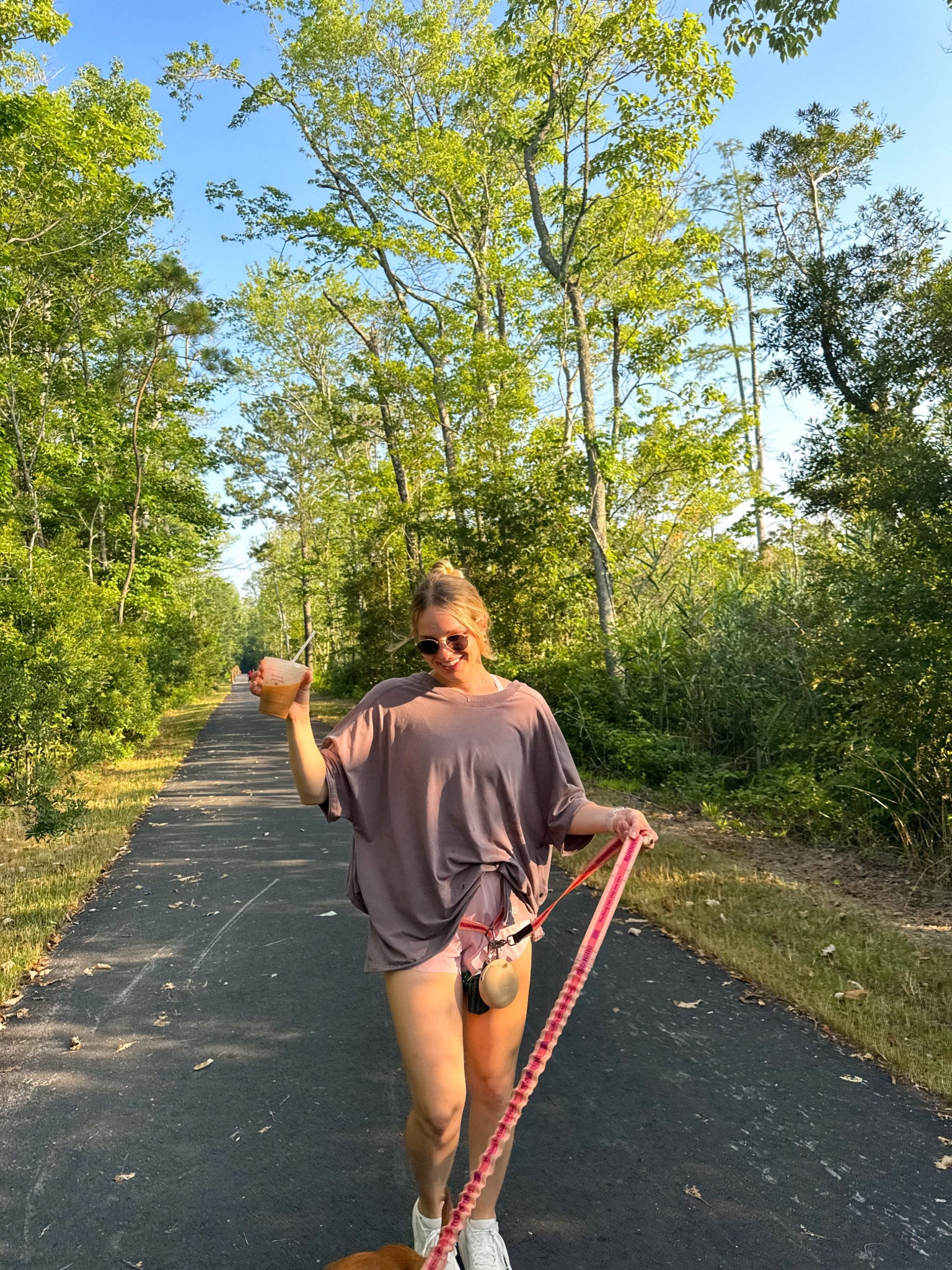 Morning walk outfit 🫶🏼🐶☁️