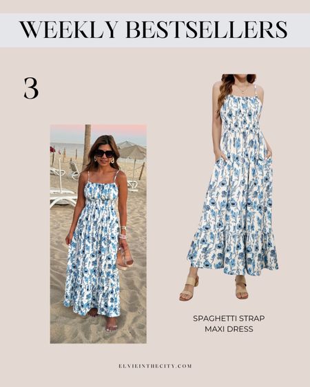 Bestseller #3 last week is this spaghetti strap maxi dress - perfect for Easter or your next resort vacation. 

Resort wear, beachwear, Easter dress, long dress, date night, ootd, Amazon fashion 

#LTKover40 #LTKstyletip #LTKfindsunder50