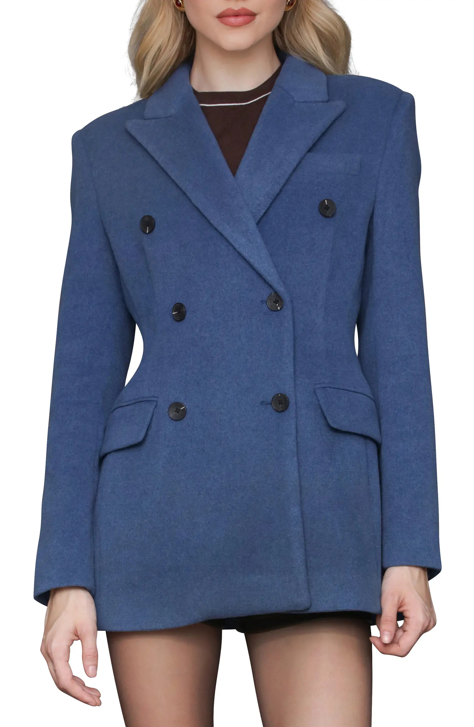 Avec Les Filles Hourglass Blazer Coat | Nordstrom | Nordstrom