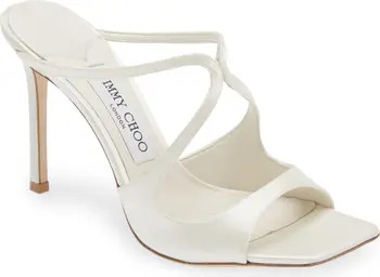 Jimmy Choo Anise Strappy Satin Sandal (Women) | Nordstrom | Nordstrom