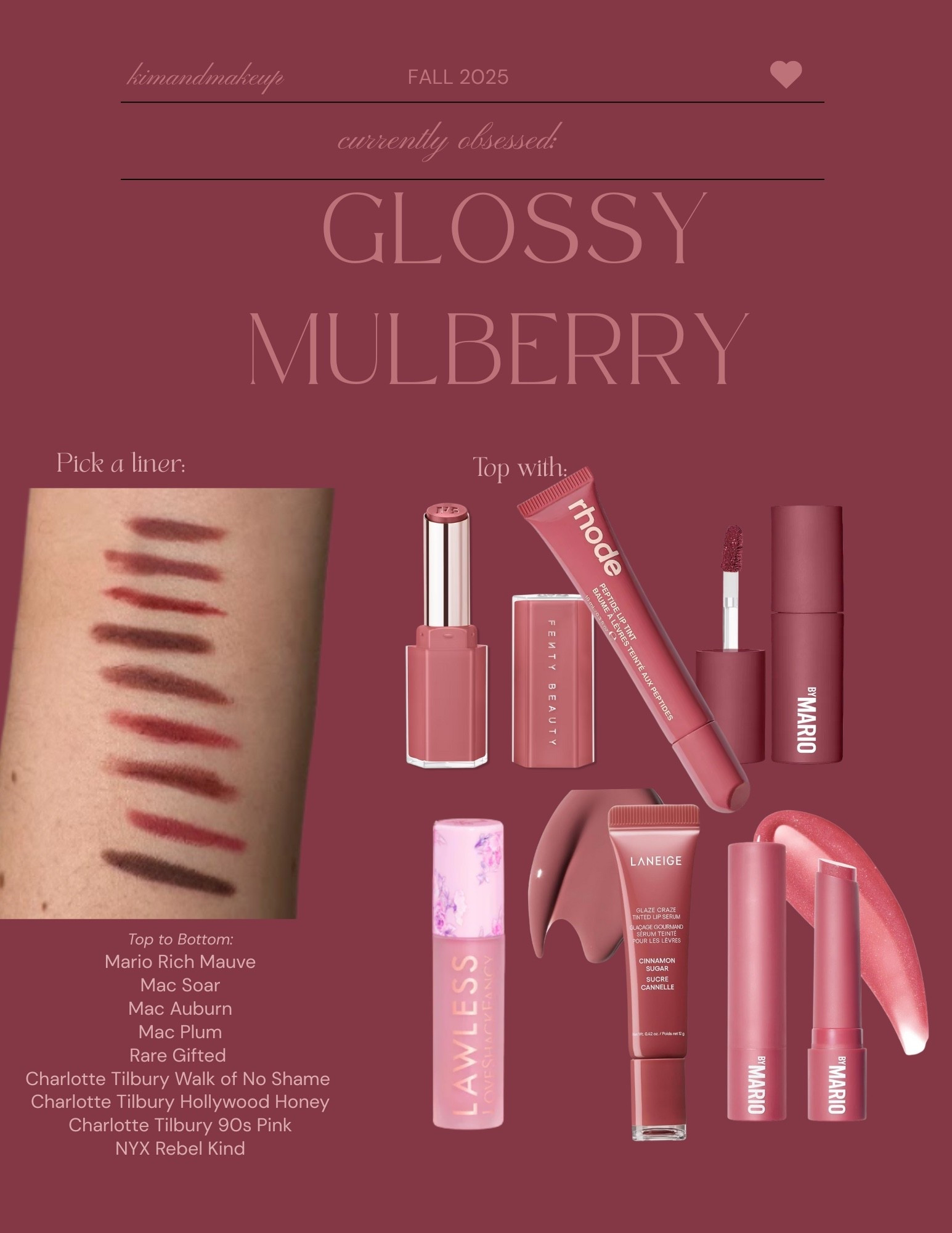 Rosewood lip combo for fall 💕

#LTKBeauty