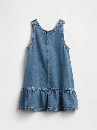 babyGap Ruffle Denim Dress | Gap Factory