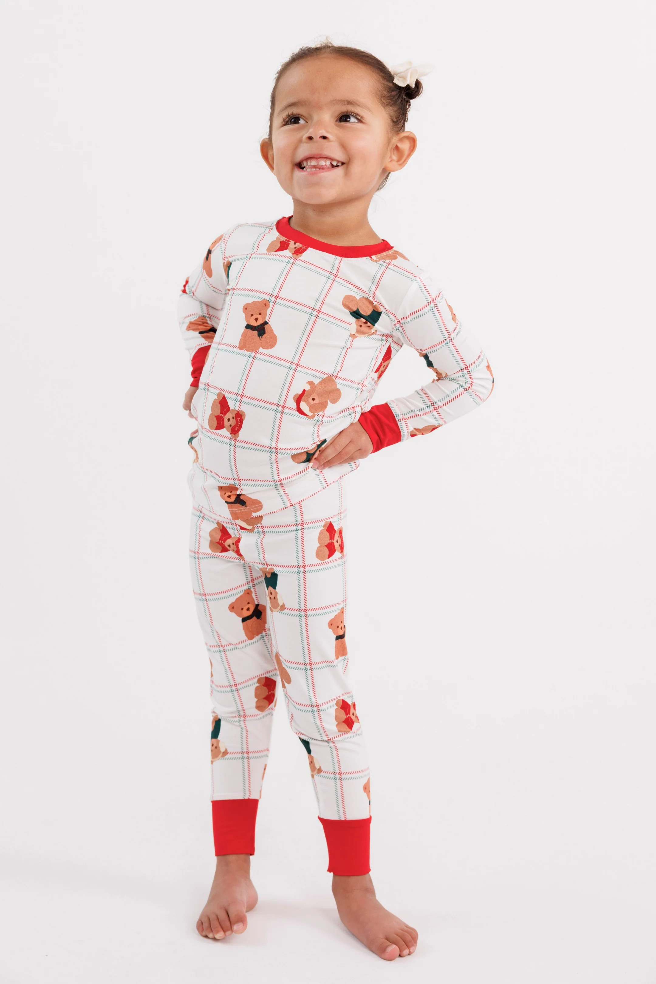Cozy Christmas Bears Two Piece Set | Bamboo Kids Pajamas | In My Jammers | In My Jammers