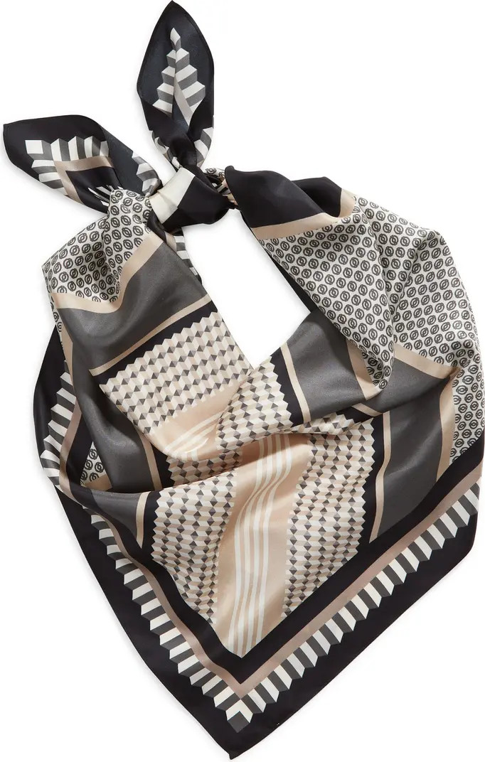 Print Silk Square Scarf | Nordstrom