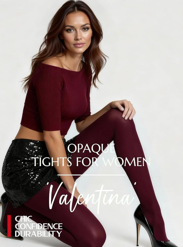 Mila Marutti Opaque Tights for Women | Soft Stockings Pantyhoseier | - Made in EU | Amazon (US)