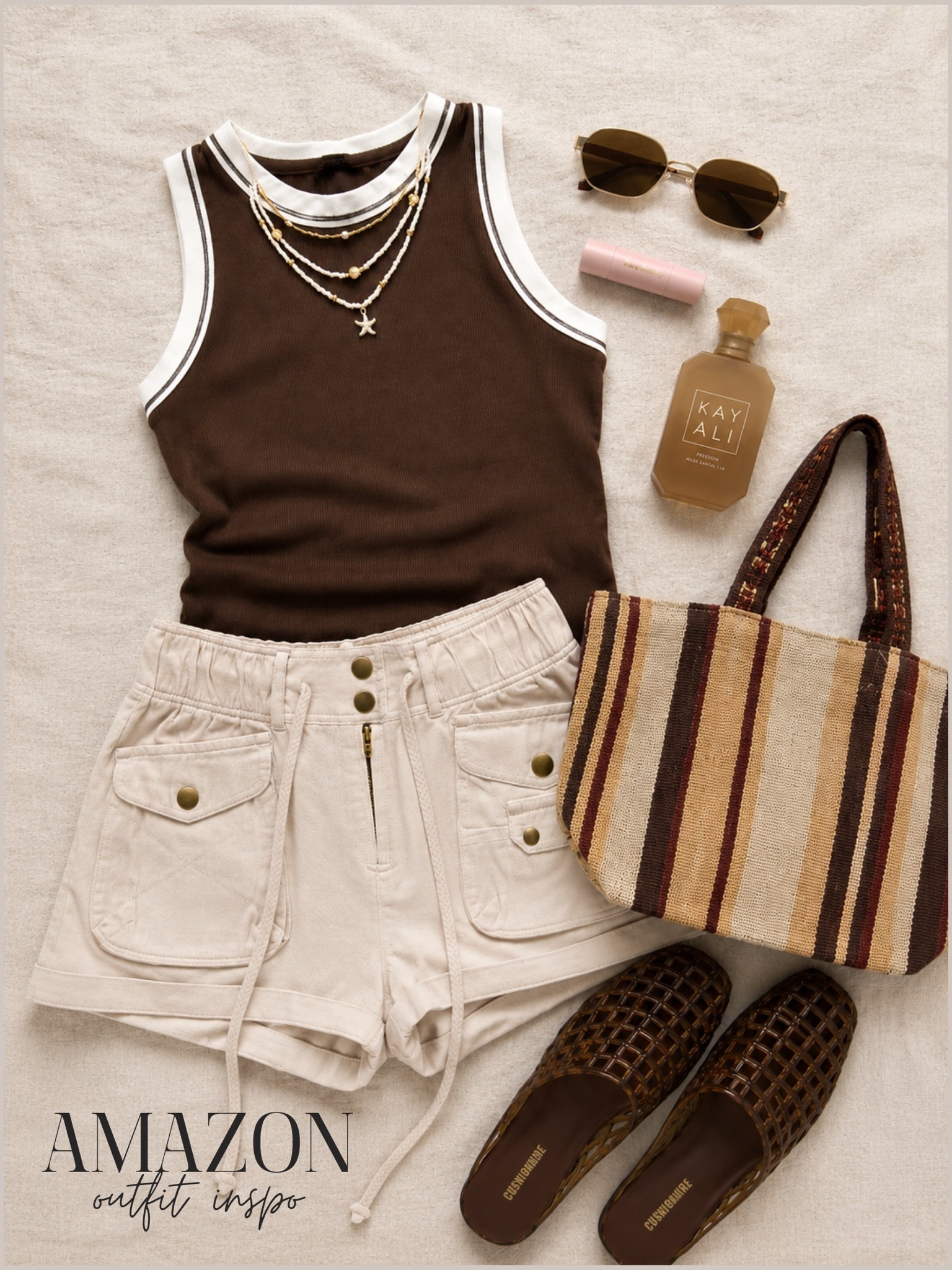 Casual summer outfit inspo from Amazon and paired with elevated accessories 🤎

#LTKootd #LTKdayinmylife #LTKfitnessgoals